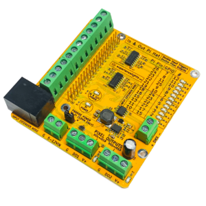 Raspberry Pi "In & Out" Pi Hat: Inputs + Pixel Outputs