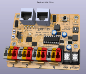 Genius: 4 Port Receiver
