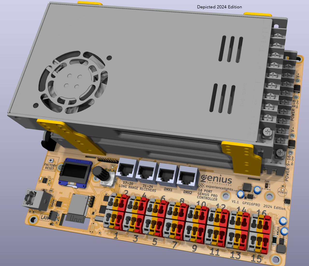 Genius PRO: 16 Port Controller