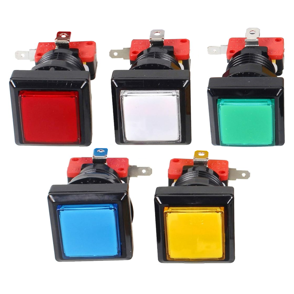 Square LED Button - Experience Lights